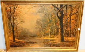 207  Landscape Print by Robert Wood '56 39
