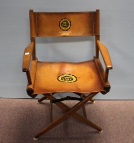 458  University of Michigan Folding Directors Chair 34'' h.