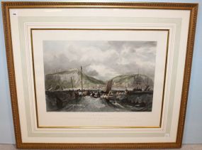 Hastings Color Print by J.M.W. Turner R.A.