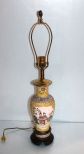 Oriental Porcelain Vase Lamp