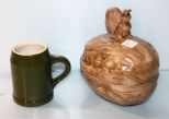 Hall Coffee Mug & Squirrel Cookie Jar
