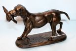 Reproduction Cast Iron Birddog Statue