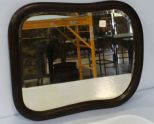 Beveled Mirror in Dark Frame