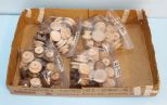 Box of Eighty Wood Knobs
