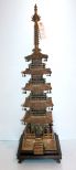 Antique Bronze Pagoda