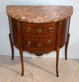 Louis XXL Style Marble Top End Table