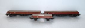 Three Marklin Low-Sided Gondola Cars