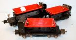 Lot of Three Lionel Lines O Gauge Coal Dump Cars