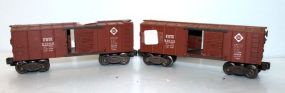 Two Lionel Lines O Gauge Box Cars