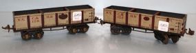 Two The Ives Railway Lines Gondola Cars