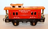 American Flyer Red and Orange Caboose