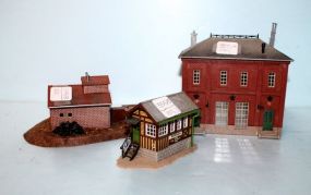 Lot of Three Vollmer Buildings for Model Train Set
