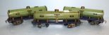 Lot of Three Prewar American Flyer Lines Tanker Cars