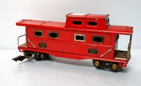 American Flyer Lines Prewar Red Caboose 