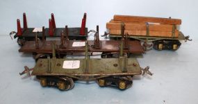 Lot of Four Flatcars