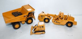 Lot of Toy Construction Equipment