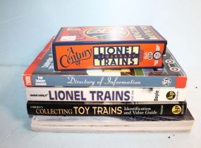 Lot of Model Train Books & Lionel Trains Movies