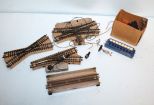Box Lot of Marklin HO Gauge Train Track Sections & Accessories