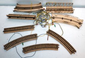 Box Lot of Marklin HO Gauge Track Sections