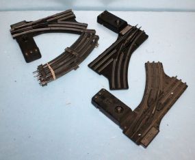 Box Lot of O Gauge Track Sections