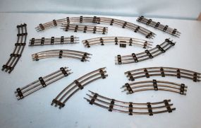 Box Lot of O Gauge Track Sections