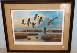 Limited Edition Print of Ducks Entitled Giants of the Flyway