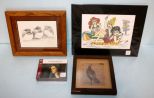 Dena McKee Print, Turkey Picture, Limited Edition Bird Print & Gustave Literature Cassette