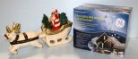 Frontgate Santa/Sled, GE Lights & Sounds Unit