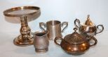 Pewter, Towle & Silverplate Lot