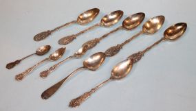 Group of Various Silver Spoons