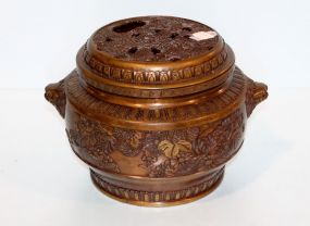 19th Century Bronze Incense Burner