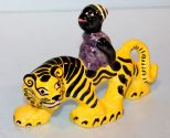 Shearwater Figurine of Woman on Tiger