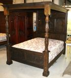 Hand Crafted Tutor Style Tester Bed