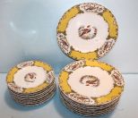 Set of Ten Andrea Plates & Nine Matching Plates