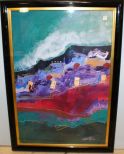 Mixed Media Original Signed in Lower Right