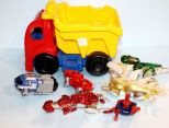 Plastic Dump Truck & Animals