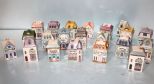 Twenty One Lenox Porcelain Spice Village Houses