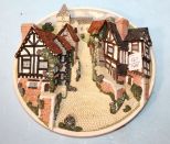 Cottage Collection Plate by David Winter