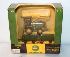 ERTL Forage Harvester w/ Wagons