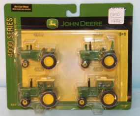 ERTL John Deere 4000 Series Four Piece Tractor Set