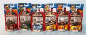 Six Hot Wheels Hwy 35 World Race Cars