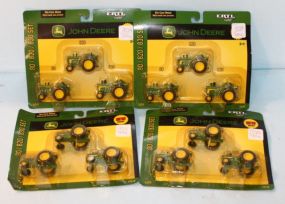 Lot of Four ERTL John Deere 80/820/830 Tractor Sets