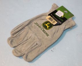 X Large John Deere Cowhide Gloves