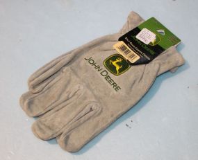 X Large John Deere Cowhide Gloves