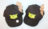 Ten Black John Deere Caps