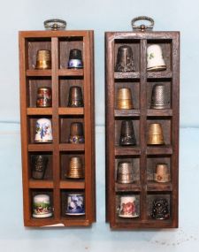 Display of Twenty Thimbles