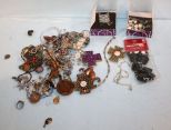 Bag Lot of Costume Jewelry