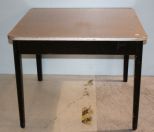 Vintage Formica Top Square Table