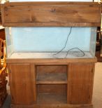 Two Section Pine Cabinet/Aquarium