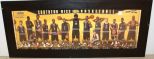 Framed Southern Miss Mens Basketball 2007-2008 Poster